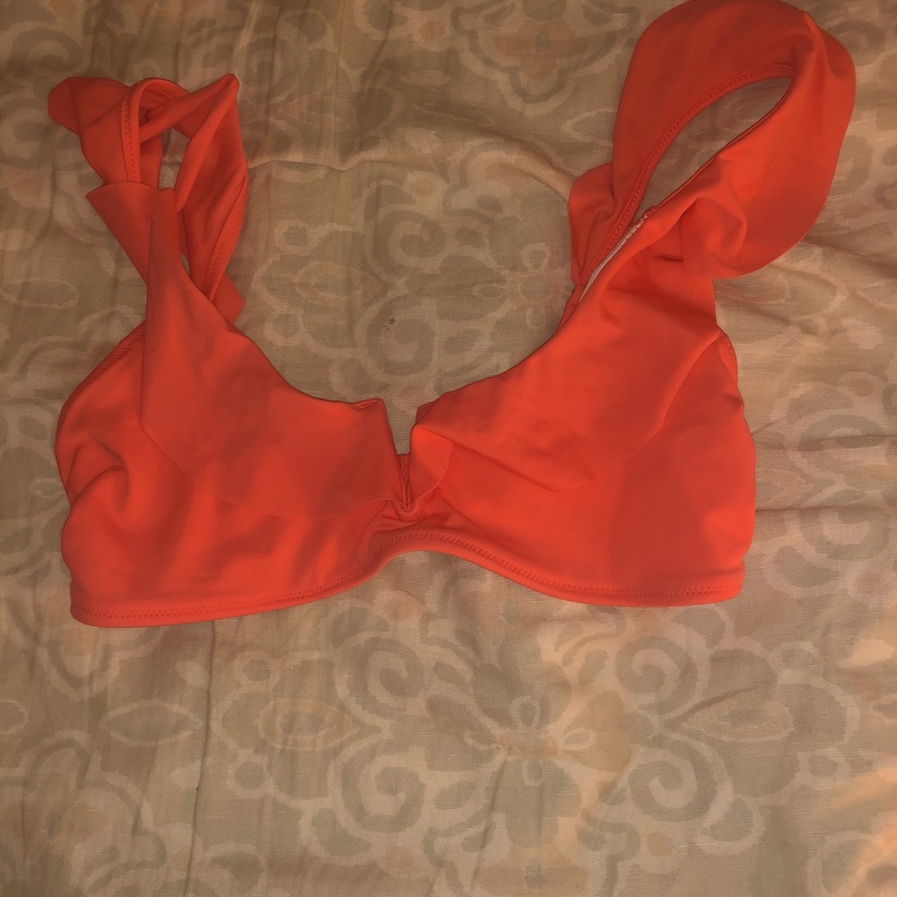 Coral Bikini Top